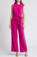 Tahari ASL Twist Neck Sleeveless Jumpsuit at Nordstrom,