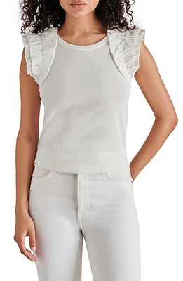 Steve Madden Adela Ruffle Sleeve Top at Nordstrom,