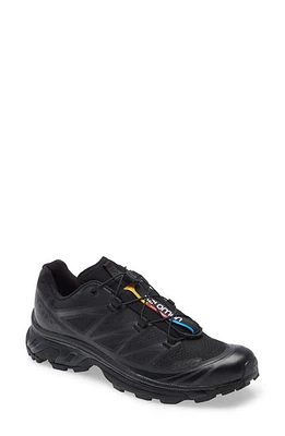 Salomon Gender Inclusive XT-6 Sneaker Black/Black/Phantom at Nordstrom, Women's