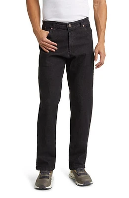 Barbell Apparel Relaxed Athletic Fit 2.0 Stretch Jeans Black at Nordstrom,