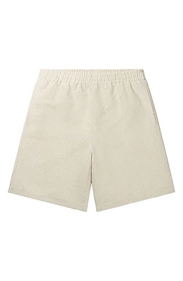 DAILY PAPER Shakir Elastic Waist Bouclé Shorts Off White at Nordstrom,