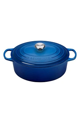 Le Creuset Signature 6.75-Quart Oval Enamel Cast Iron French/Dutch Oven with Lid in Marseille at Nordstrom