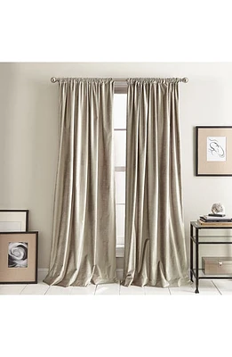 DKNY Modern Knotted Velvet Set of 2 Window Panels in Champagne at Nordstrom