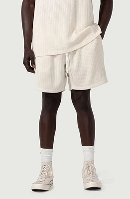 HONOR THE GIFT Pointelle Cotton Drawstring Shorts Bone at Nordstrom,