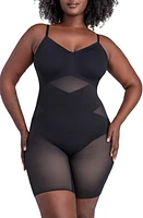 Honeylove Low Back Mid Thigh Bodysuit at Nordstrom,