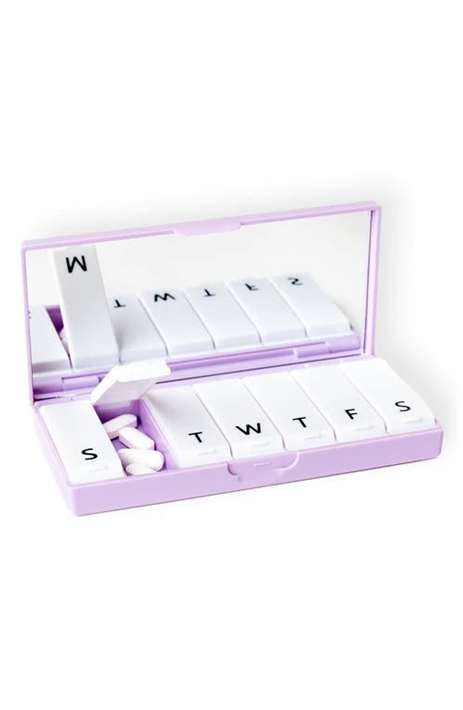 PORT AND POLISH Pill Box in Lilac at Nordstrom