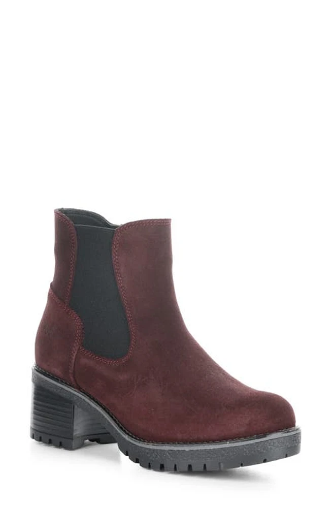 Bos. & Co. Mercy Waterproof Zip Bootie Suede at Nordstrom,