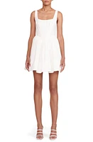 STAUD Landscape Cotton Blend Dress White at Nordstrom,