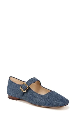 Sam Edelman Michaela Mary Jane Flat Blue Stone at Nordstrom,