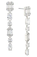 Nadri Linear Drop Earrings in Rhodium at Nordstrom