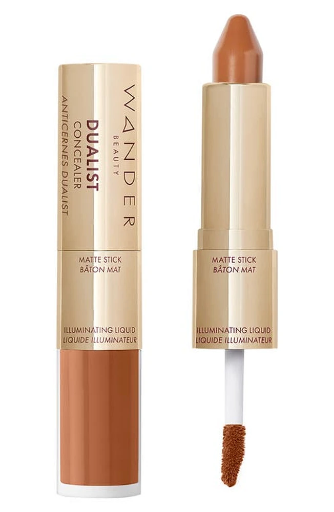 Wander Beauty Dualist Matte & Illuminating Concealer in Rich Deep at Nordstrom