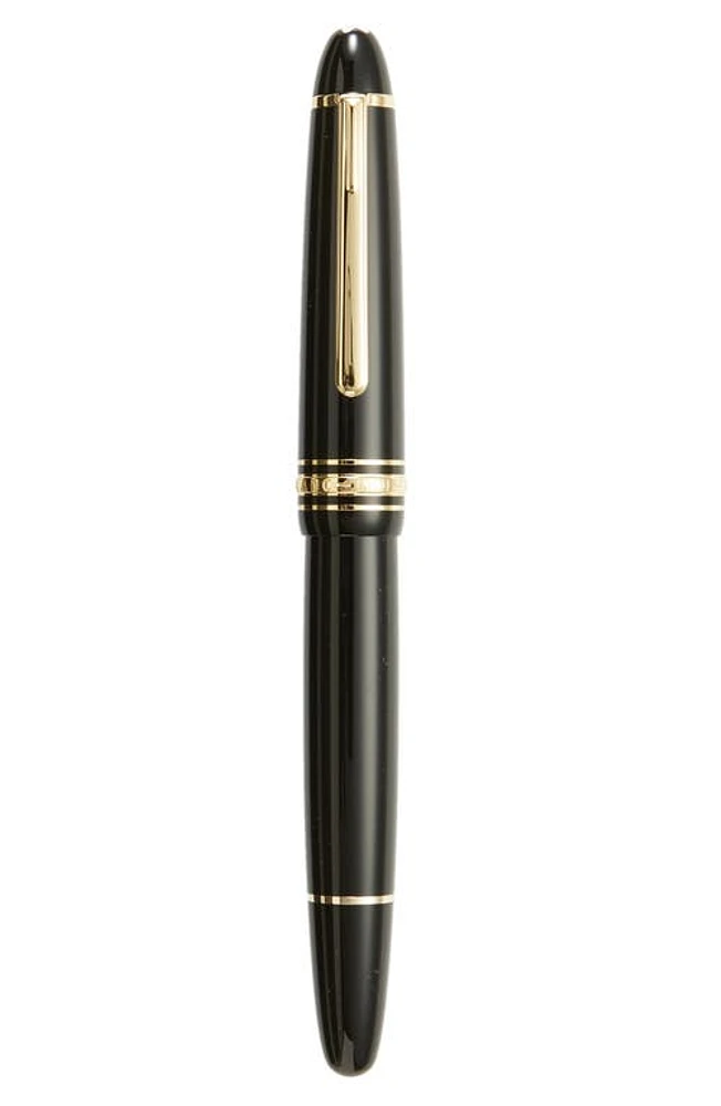 Montblanc Meisterstück Gold Coated LeGrand Rollerball Pen in Black at Nordstrom