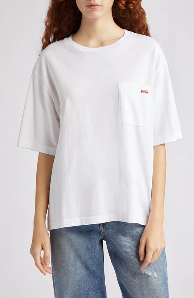 Acne Studios Tag Detail Pocket T-Shirt at Nordstrom,