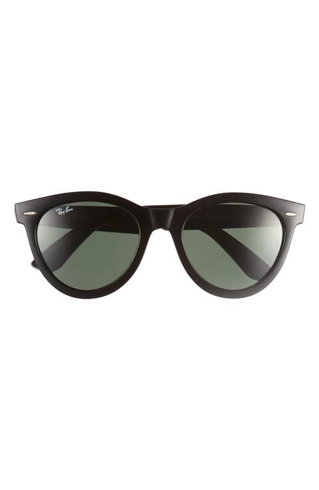 Ray-Ban Wayfarer Way 54mm Oval Sunglasses in Black at Nordstrom