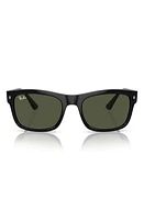 Ray-Ban 56MM SQUARE in Black at Nordstrom