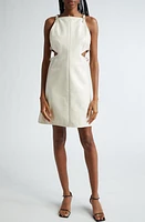 Courrèges Buckle Detail Cutout Vinyl Minidress at Nordstrom, Us