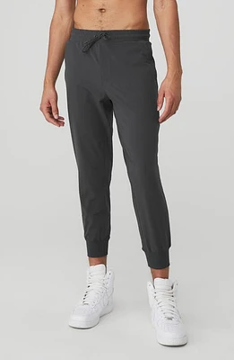 Alo Co-Op Water Repellent Pocket 7/8 Joggers Anthracite at Nordstrom,