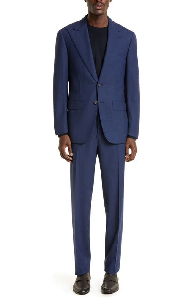 Thom Sweeney Unstructured Wool Suit French Navy at Nordstrom, Us