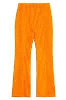 Truce Kids' Rib Velour Flare Pants Golden at Nordstrom,