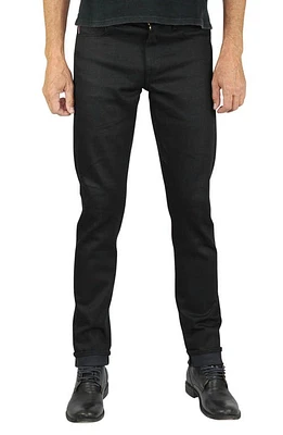 HIROSHI KATO The Pen Slim 14-Ounce Stretch Selvedge Jeans Black Raw at Nordstrom,