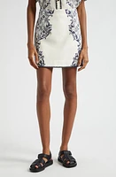 ALEMAIS Airlie Skirt in Navy/Cream at Nordstrom, Size 0