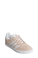 adidas Kids' Gazelle Low Top Sneaker Pink Tint/White at Nordstrom, M