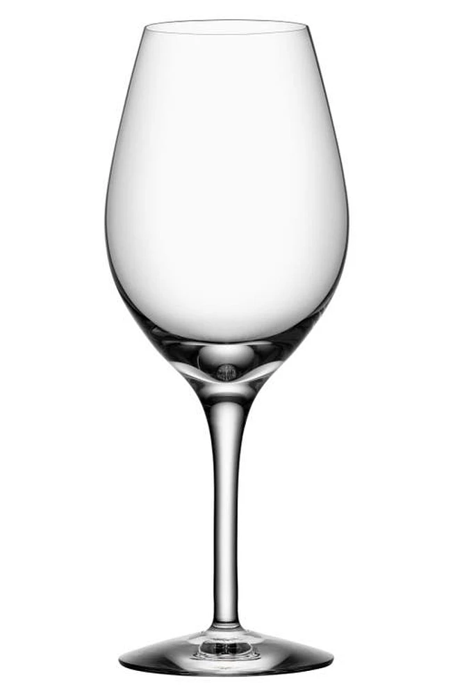 Orrefors More Set of 4 Wine Glasses in White at Nordstrom