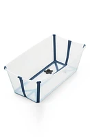 Stokke Flexi Bath X-Large Bathtub in Transparent Blue at Nordstrom