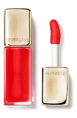 Guerlain Kiss Kiss Bee Glow Lip Oil in 775 Poppy at Nordstrom