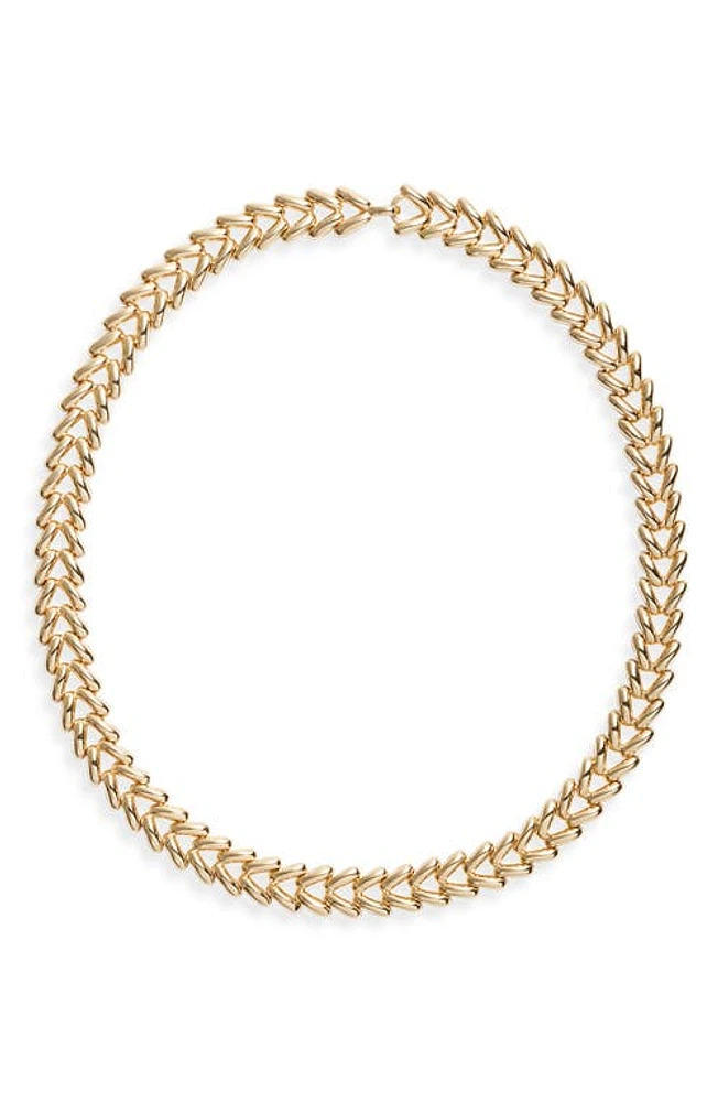 ROXANNE ASSOULIN All Linked Up Necklace in Shiny Gold at Nordstrom