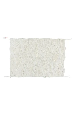 Lorena Canals Woolable Enkang Ivory Washable Wool Rug in Ivory at Nordstrom