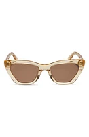 DIFF Camila 56mm Gradient Square Sunglasses in Brown at Nordstrom