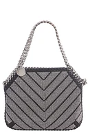 Stella McCartney Small Falabella Embellished Shoulder Bag in 1000 Black at Nordstrom