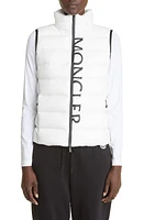 Moncler Cenis Down Puffer Vest White at Nordstrom,