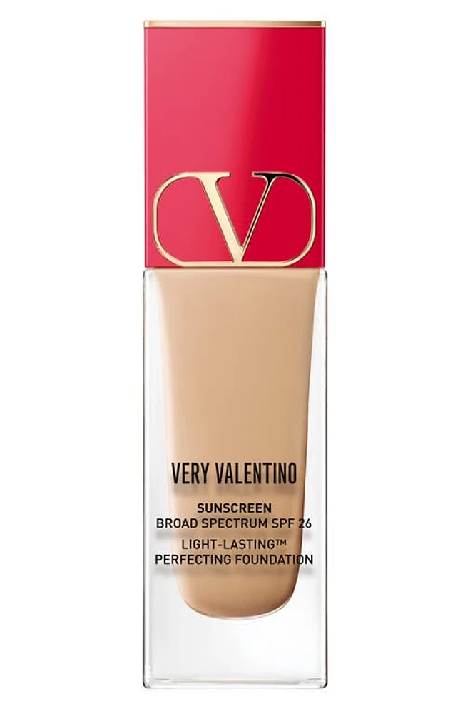 Very Valentino 24-Hour Wear Liquid Foundation in Mr2 at Nordstrom