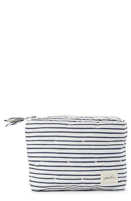 Pehr Water Resistant Coated Organic Cotton Pouch in Ink at Nordstrom