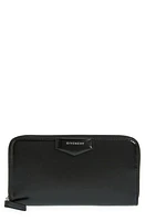 Givenchy Antigona Leather Zip Wallet in Black at Nordstrom