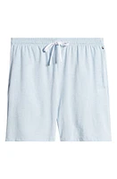 BOSS Drawstring Waist Shorts Light Blue at Nordstrom,