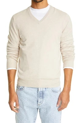 Brunello Cucinelli Men's V-Neck Cashmere Sweater at Nordstrom, Us