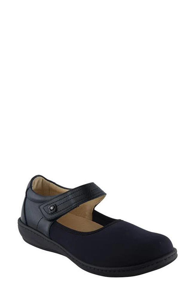 David Tate Everly Mary Jane Flat Black at Nordstrom,