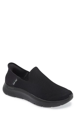 SKECHERS Go Walk Flex Slip-On Sneaker in Black at Nordstrom, Size 7.5