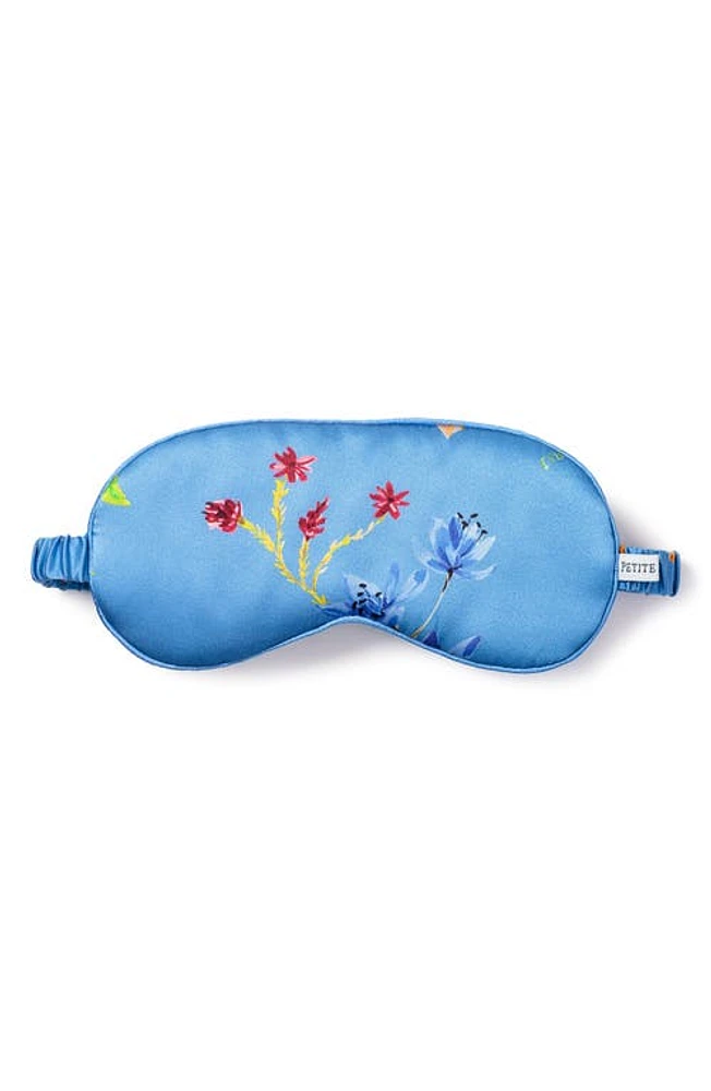 Petite Plume Mulberry Brilliant Botanical Silk Sleep Mask in at Nordstrom