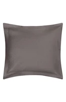 Matouk Alba Quilted Euro Sham in Charcoal at Nordstrom