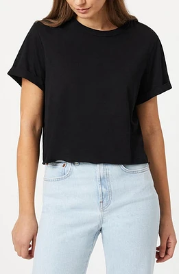 Mavi Jeans Raw Hem Crop T-Shirt at Nordstrom