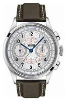 Tissot Telemeter 1938 Chronograph Leather Strap Watch, 42mm in Brown at Nordstrom, Size 42 Mm