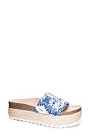 Dirty Laundry Pippa Slide Sandal Blue at Nordstrom,