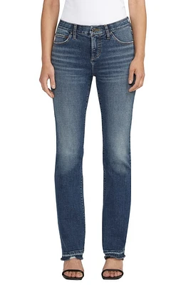 JAG Eloise Release Hem Mid Rise Bootcut Jeans Alfresco Blue at Nordstrom, X 32