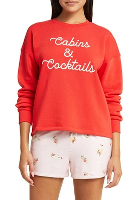 PJ Salvage Cozy Vibes Short Pajamas Pink Dream at Nordstrom,