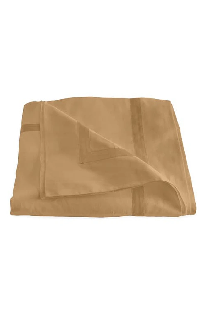 Matouk Nocturne Duvet Cover in Bronze at Nordstrom, Size Full