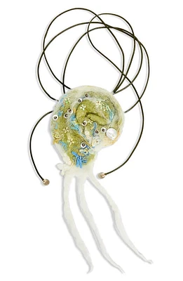 Isshi Spiralette Corsage in Swamp at Nordstrom